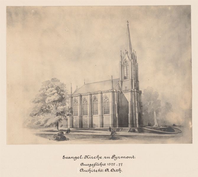 Datei:1872-Zeichnung Stadtkirche August Orth.jpg