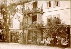 Brunnenstraße 43 um 1910 : Quelle: Stadtarchiv Bad Pyrmont