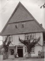 Lortzingstr.-Ecke Bäckerstr. - Haus Heringslake - Quelle Stadtarchiv Bad Pyrmont