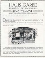 aus Wohnungsanzeiger um 1910