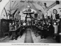 Halunkenrunde in der Brunnenstraße 3 - Foto:Ernst Hermann in den 1910ern